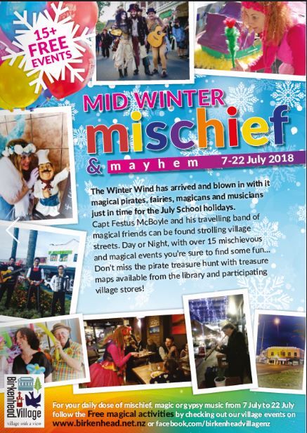 FREE DAYTIME EVENTS
